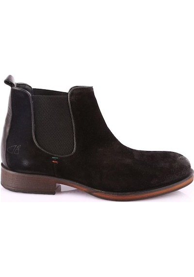 Freefoot 3601-1 Siyah Süet Çekme Bot 001