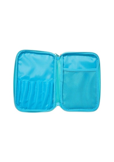 Smiggle Dynamic Üç Bölmeli Sert Kapaklı Kalem Kutusu Siyah 454635 Çok  Renkli