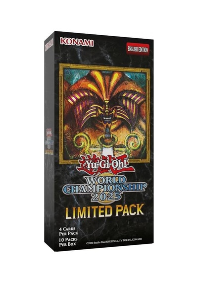 Yu-gi-oh Tcg - Limited Pack World Championship 2025 Kart Paketi 10 Paket