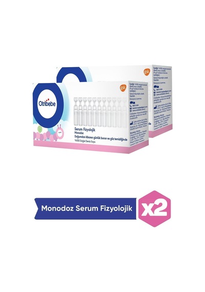 Otribebe Monodoz Serum Fizyolik 5 Ml X 20 Flakon 2 Adet