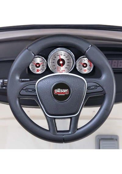 Pilsan Star Wheels Akülü Araba 12V Uzaktan Kumandalı Beyaz 05 200 Beyaz