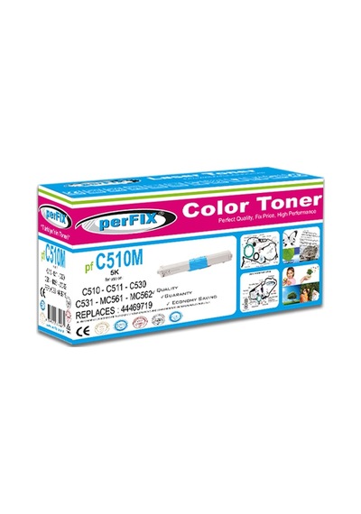 Pfx Pf C510 Kırmızı C511-c530-c531-mc561-mc562-44469753 5k