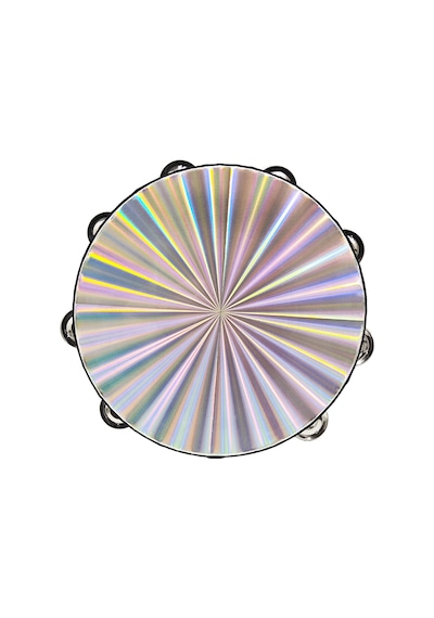 Jwin Jdf-2505 Ahşap-yansıtıcılı Parlak Plastik Tef Metal Zilli 25cm Orff - Ritim Aleti