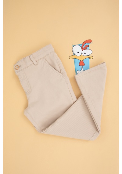 U.s. Polo Assn. Erkek Çocuk Taş Pantolon Kanvas-chino 50283960-vr049 Tas