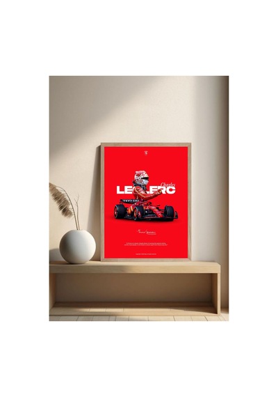 F1 Ferrar Charles Leclerc Doğal Ahşap Çerçeveli Tek Parça Dekoratif Tablo Çok Renkli - 819007976 Çok Renkli F1 Ferrar Charles Leclerc Doğal Ahşap Çerçeveli Tek Parça Dekoratif Tablo Çok Renkli - 819007976 Çok Renkli