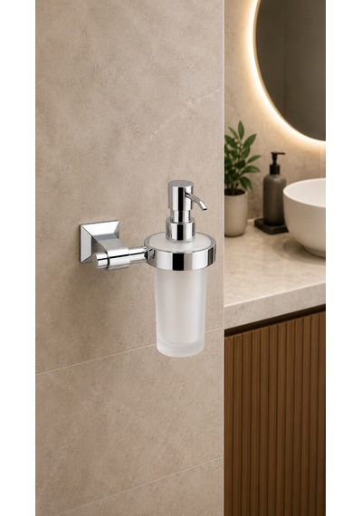 Bowlıne Sıvı Sabunluk Krom Ba1001 006 Cr-c1