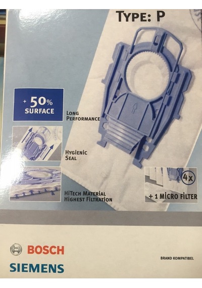 Bosch Uyumlu Siemens Kağıt Torba Type:P