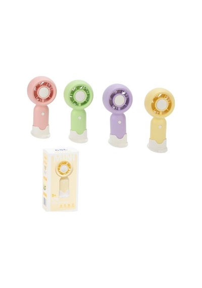 Csl F2 Şarjlı Mini Fan Sarı