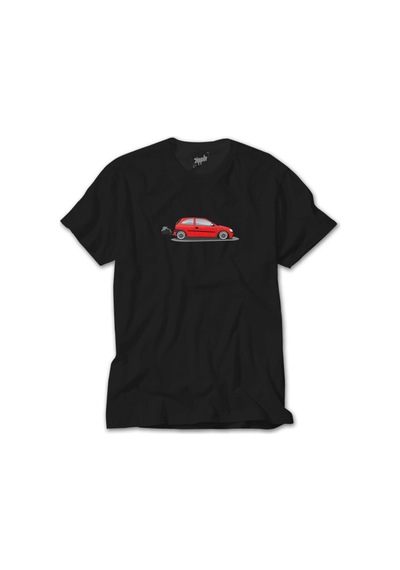 Opel Corsa Red Siyah Tişört Siyah