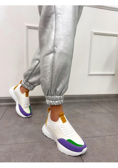 Erva'nın Butiği Beyaz Lila Triko Mines Kadın Bağcıklı Sneakers-5220 Beyazlila Triko Erva'nın Butiği Beyaz Lila Triko Mines Kadın Bağcıklı Sneakers-5220 Beyazlila Triko