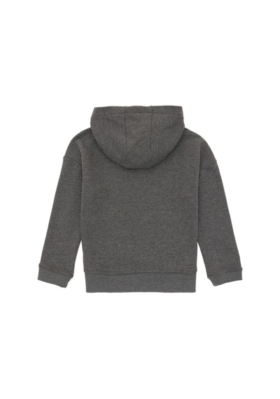 U.S. Polo Assn. Erkek Çocuk Antrasit Melanj Basic Kapüşonlu Sweatshirt 50298269-VR081 U.S. Polo Assn. Erkek Çocuk Antrasit Melanj Basic Kapüşonlu Sweatshirt 50298269-VR081