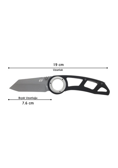 Schrade Usa Torsıon Clr Folder Katlanır Aus-8 Çelik Kamp Çakı 1159326 Siyah
