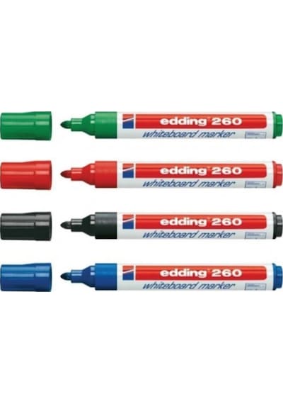 Silinebilir Yazı Tahtası Kalemi Board Marker 4 Renk 260 Nocolor-1243ed61