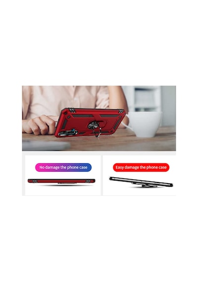 Huawei Nova 5T Kilif Zirhli Standli Miknatisli Tank Kapak 404029608