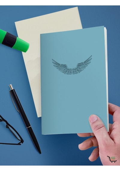 Motivasyon Defter Kanat Mavi