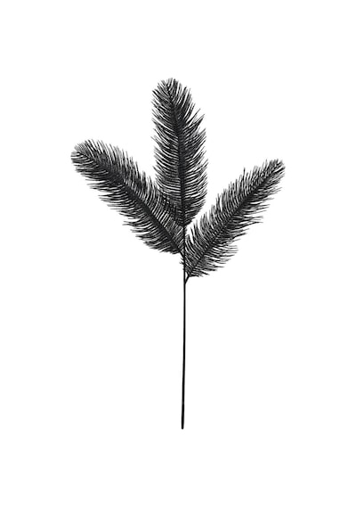 Yapay Çiçek, Siyah, 65 Cm, İç-dış Mekan