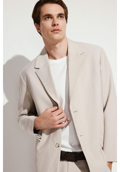 Defacto Oversıze Blazer Bej Ceket H7041ax26smbg766 Bej-bg766 Defacto Oversıze Blazer Bej Ceket H7041ax26smbg766 Bej-bg766