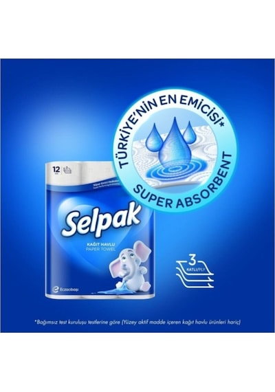Selpak Kağıt Havlu 48 Rulo