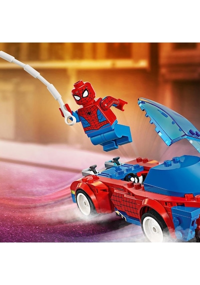 LEGO® Marvel Örümcek Adam Yarış Arabası ve Venom Green Goblin 76279-7+ Yaratıcı Oyuncak Yapım Seti - 227 Parça