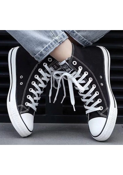 Flash Black Unisex - Bay Sneaker Ayakkabı Siyah