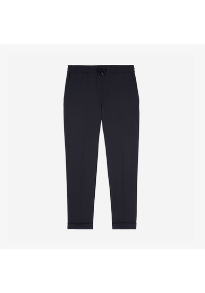 The Kooples Erkek Siyah Yün Karışımlı Pantolonhpan28045k