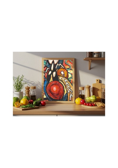 Klasik Sanat Hartley Hareket Çerçevesiz Poster 21x30 Cm A4 Tablo Klasik Sanat Yağlı Boya