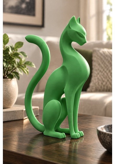 Kedi Anıtı Figürlü Dekoratif Biblo 17363990