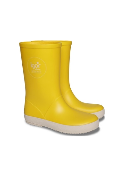 Igor Splash Nautico Erkek/kız Çocuk Su Geçirmez Yağmur Kar Çizmesi W10107 Sarı 001