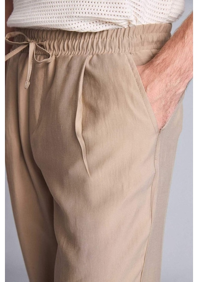 Defacto Relax Fıt Düz Paça Pantolon H2584ax26smbg716 Bej-bg716