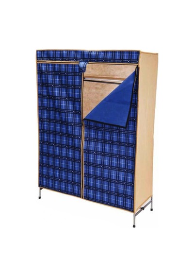 Portatif Gardrop Metal İskelet - Bez Örtü 42x105 CM 5047