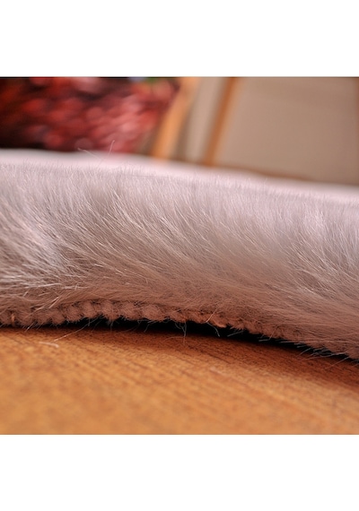 Soft Peluş Re x  Tavşanı Postu Gri