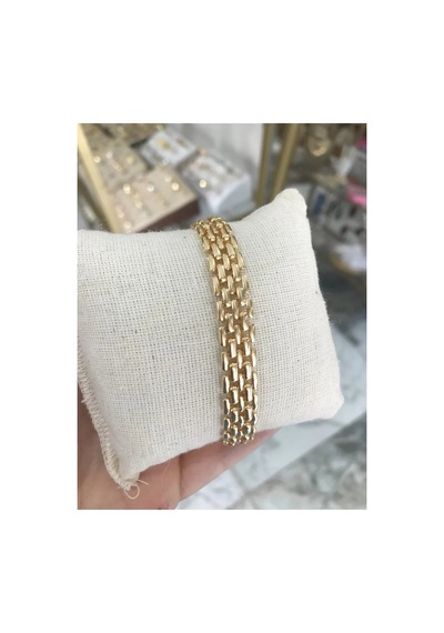 Örgü Model Gold Kadın Bilek Altın