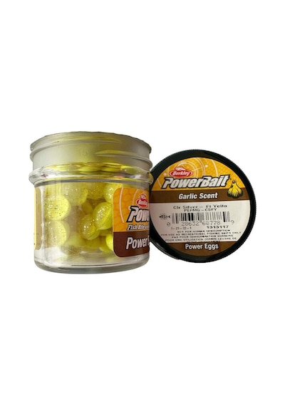 Berkley Power Bait Garlic Scent - Clr Siver - Fl Yellow