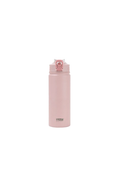 Tyeso Active Color Vakumlu Termos Paslanmaz Çelik Pipetli 600 ML Beyaz
