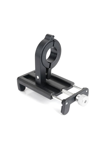 Metal Bisiklet Motosiklet Atv Telefon Tutucu Ayarlanabilir Siyah