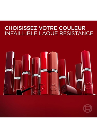 L'oreal Paris Infaillible Laque Resistance Likit Parlak Ruj - 601 Worth It Genel