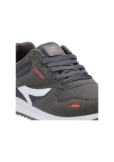 Slazenger OPTIMAX I Erkek  Koyu Gri Günlük Spor Ayakkabısı