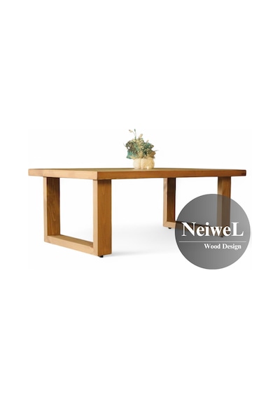 Neiwel Awes Doğal Ahşap Sehpa-70-140 Açık Ceviz Neiwel Awes Doğal Ahşap Sehpa-70-140 Açık Ceviz