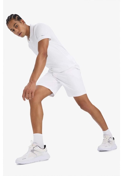 Defacto Defactofit Standart Fit Sporcu Kısa Paça Şort B1170ax25spwt34 Beyaz