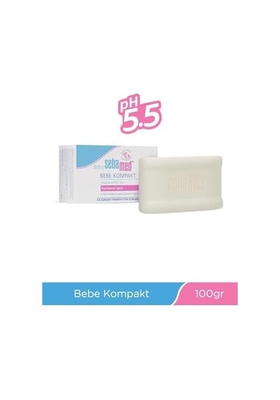 Baby Ph 5.5 Hassas Ciltler İçin Pantenol İçeren Kompakt Sabun 100 Gr Acı Badem