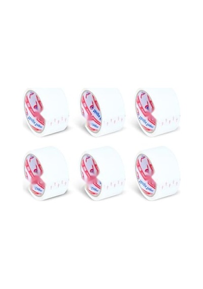 Beyaz Koltuk Bandı Seti - 45 Mm X 40 Mt, 6 Adet 10