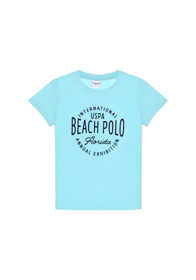 U.S. Polo Assn. Erkek Çocuk Aqua Bisiklet Yaka Tişört 50307129-VR007