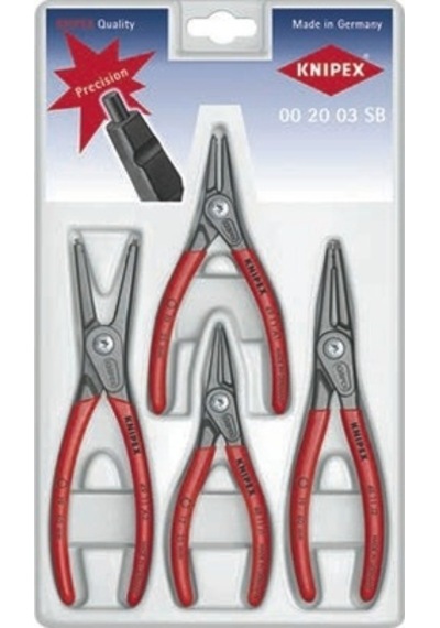 Knipex 00 20 03 V02 4 Lü Segman Pense Seti