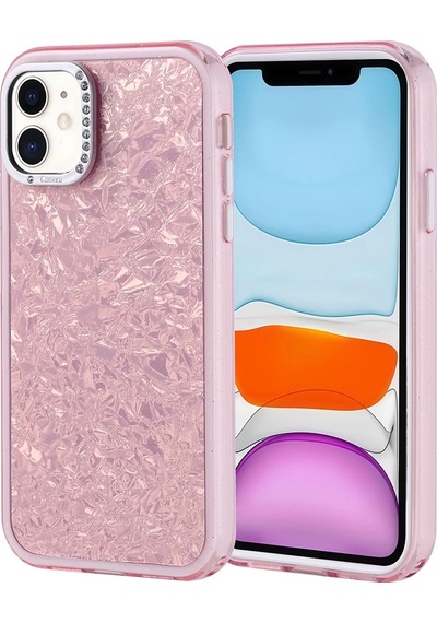 Apple Uyumlu iPhone 11 Kılıf Taşlı Tasarımlı Zore Kapi Kapak