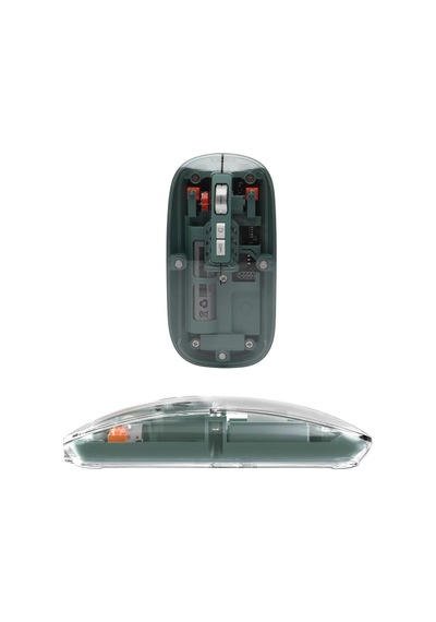 Şeffaf Tasarımlı Bluetooth Kablosuz Mouse Pilli Kullanım Yeni Nesil Diğer