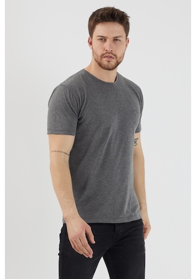 Slazenger Sander Erkek T-Shirt Antrasit (480953194)