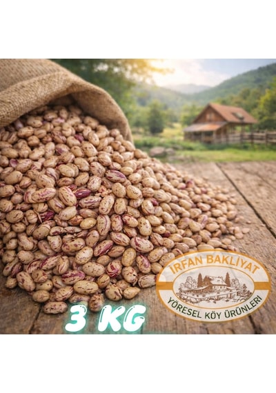 Köy Mahsulu Yerli Barbunya 3 Kg