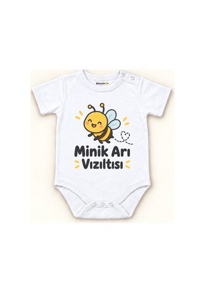 Babylimon Minik Arı Vızıltısı Beyaz Kısa Kollu Çıtçıtlı Bebek Zıbını Beyaz - Minik Arı Vızıltısı - 928161962 Beyaz - Minik Arı Vızıltısı Babylimon Minik Arı Vızıltısı Beyaz Kısa Kollu Çıtçıtlı Bebek Zıbını Beyaz - Minik Arı Vızıltısı - 928161962 Beyaz - Minik Arı Vızıltısı