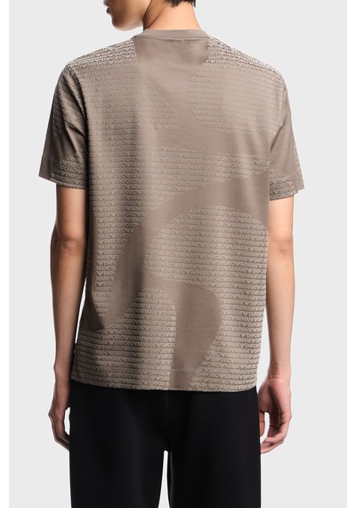 Emporio Armani Erkek T Shirt Em002957 Af10017 F6130 Kahve Kahve