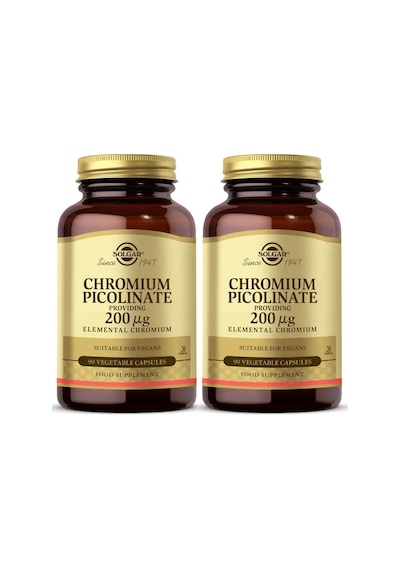 Solgar Chromium Picolinate 90 Kapsül 2'li